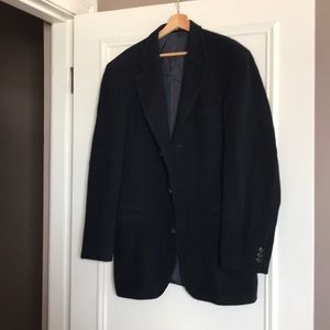 Hugo Boss navy wool blazer